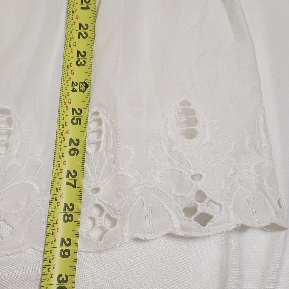Old Navy Babydoll Tunic Tank/Dress Top Lg Fairy Angelcore Cottagecore Lace Trim - Picture 14 of 14